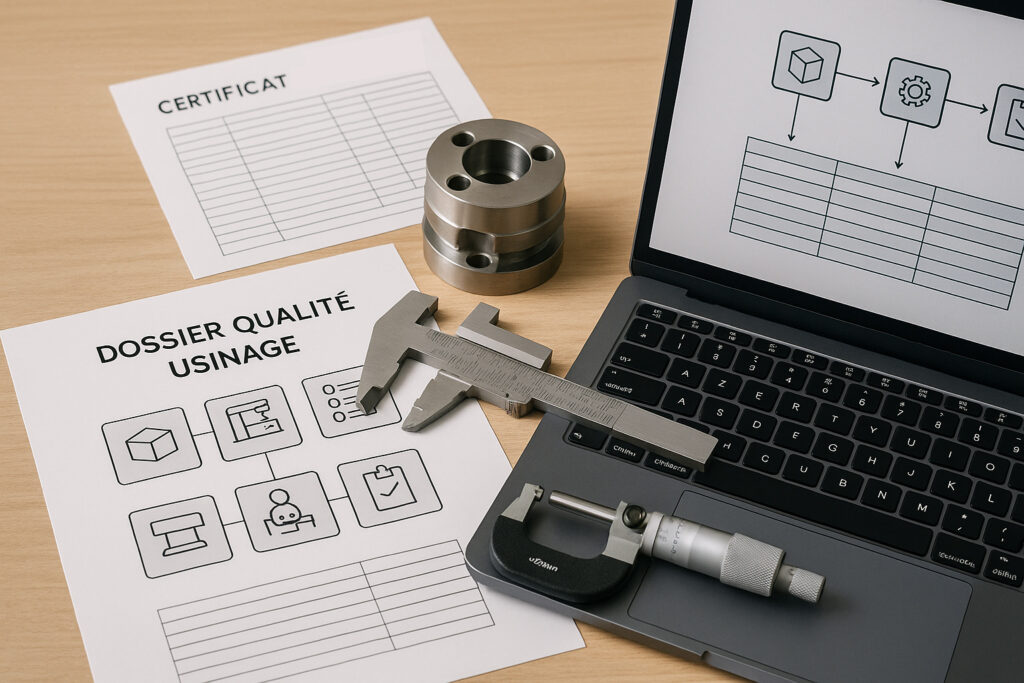 dossier qualite usinage