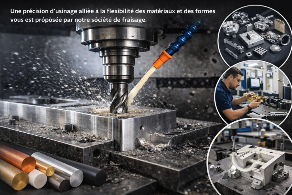 precision usinage entreprise fraisage