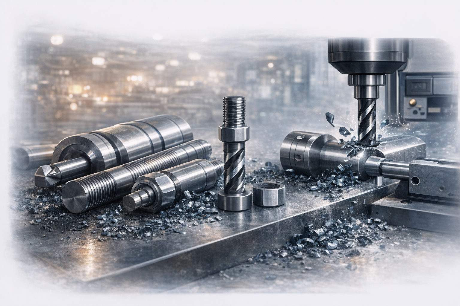 types d aciers pour un meilleur usinage