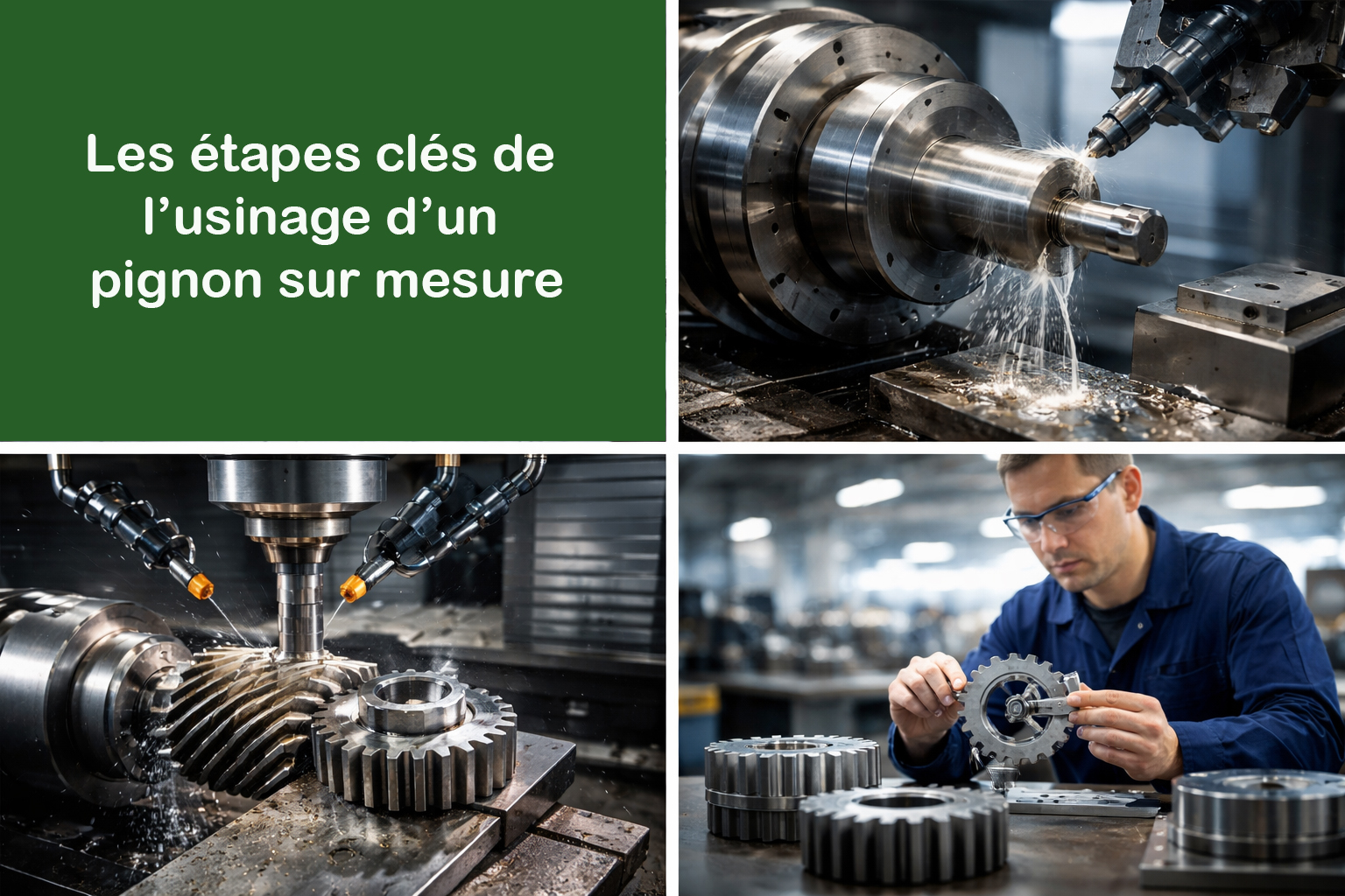 usinage pignon sur mesure