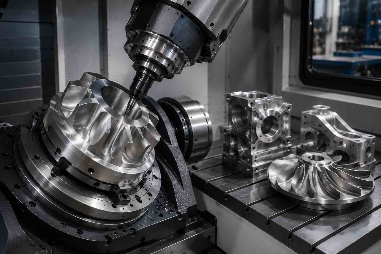 Atelier de fabrication CNC